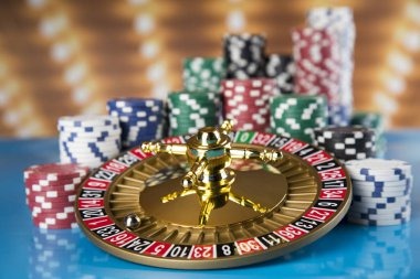 Number selection grid and wager confirmation on gimbot interface